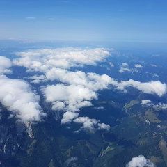 Verortung via Georeferenzierung der Kamera: Aufgenommen in der Nähe von Mürzsteg, Österreich in 3800 Meter